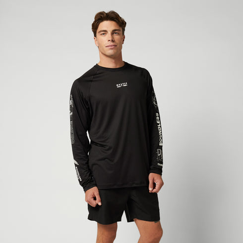 Tactic L/S Loosefit Quickdry - Black